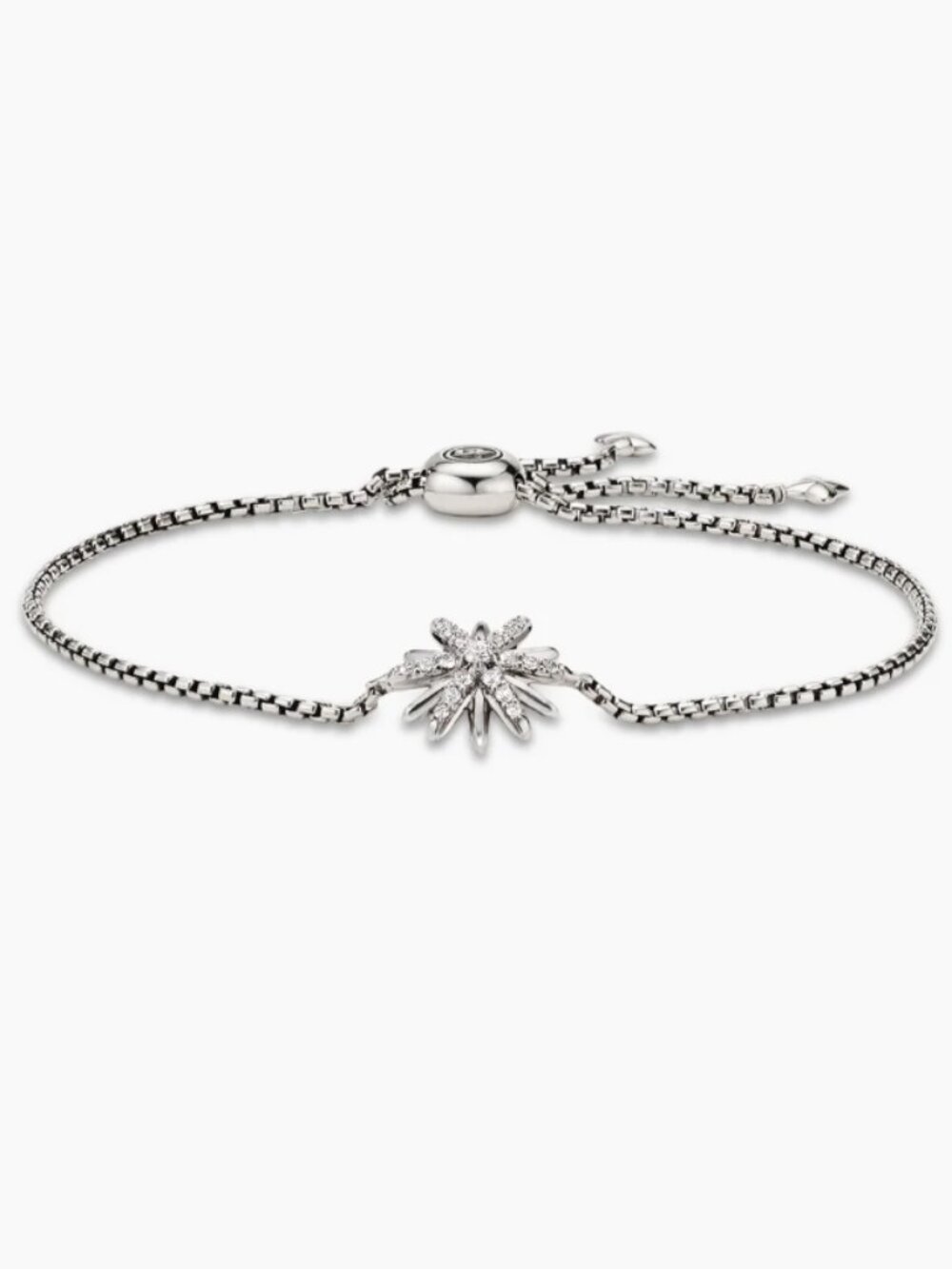David Yurman  Silver Starry Sky Bracelet